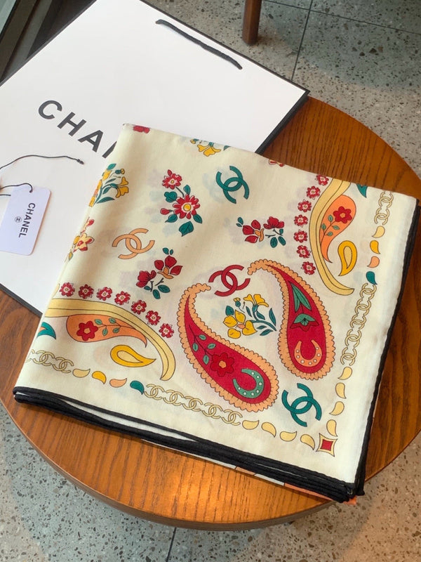 CC 26s Scarf 140 In Cashmere Silk 306130