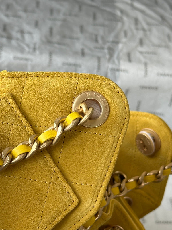 CC 26c Hobo Bag 22cm Yellow Suede