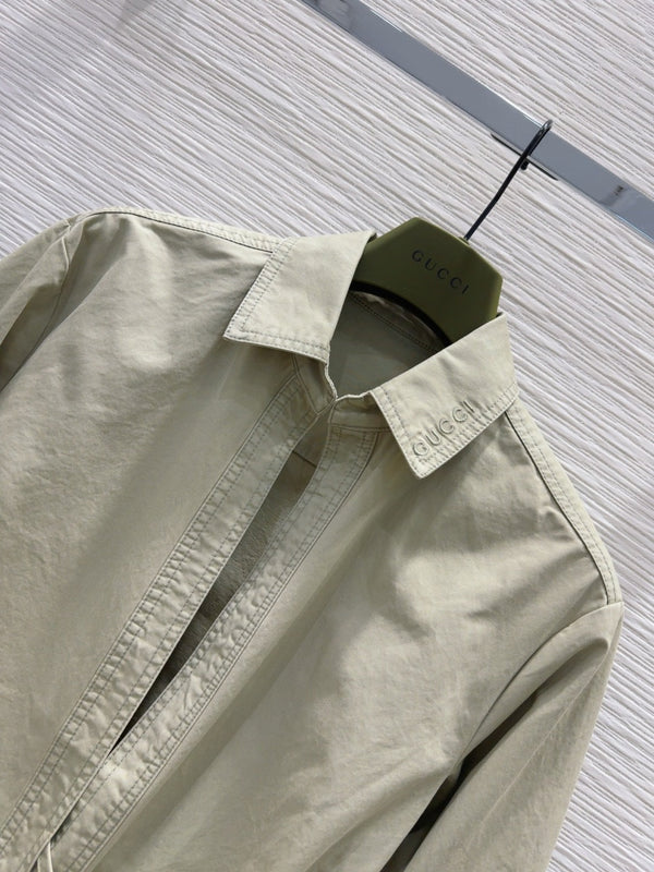 Gucci 25 Shirt Green Cotton