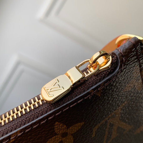 LV 2025 All In BB Bucket Bag 18cm Brown Beige Monogram Canvas