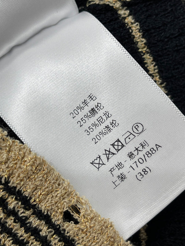 CD 26s Short-Sleeved Top Wool Acrylic Nylon Polyester 401611