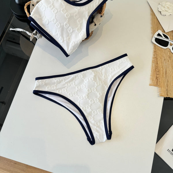 Gucci 26s Two-Piece White Cotton 184236