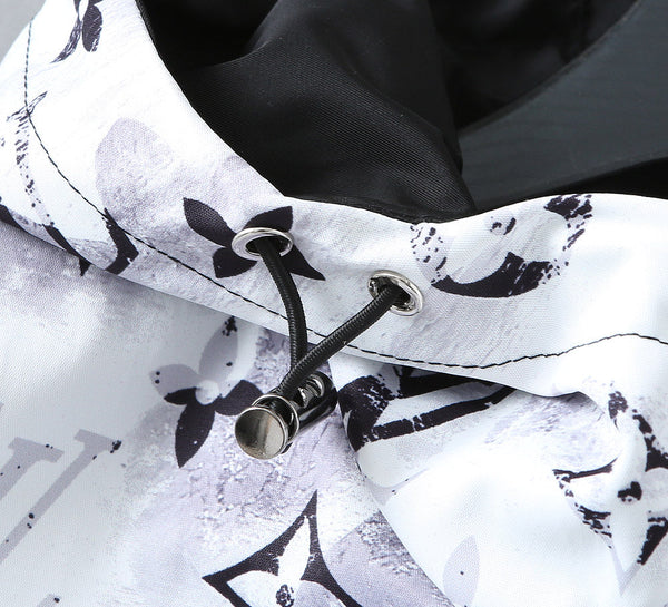 LV DOUBLE-SIDED JACKET BLACK AND WHITE 238980