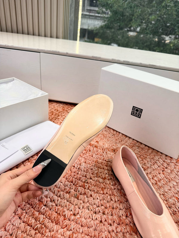 Totem Ballerinas Light Pink Glossy Leather 760432