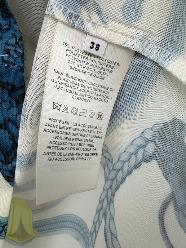 HM 26s T-Shirt Blue Colorful Mesh 367050