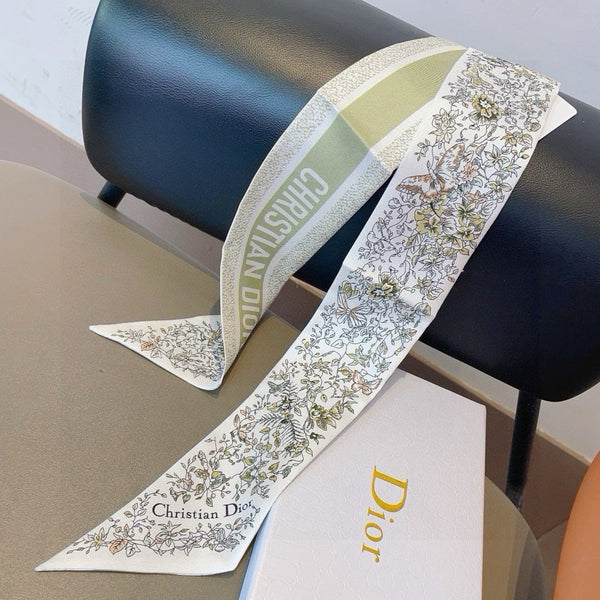 CD 26s Scarf 100cm In Silk 309514