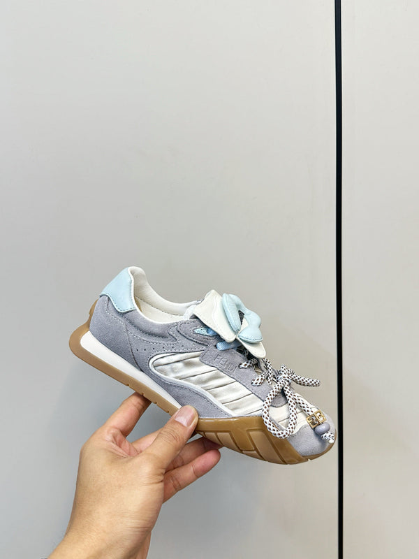 FF Wave Pulse Light Grey Fabric Suede 862618