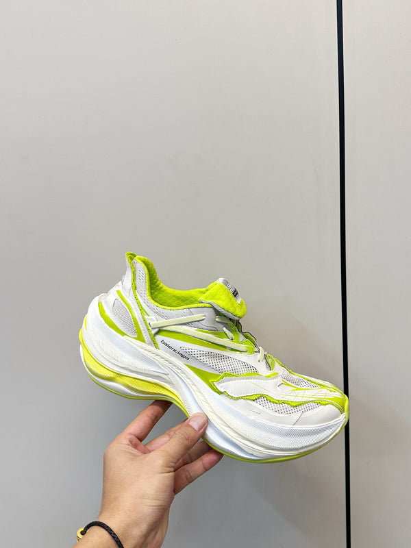 BLC Jet Sneaker Neon Green White TPU Mesh 986306
