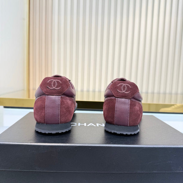 CC 26s Cruise Trainer Burgundy Suede Sheepskin 962211