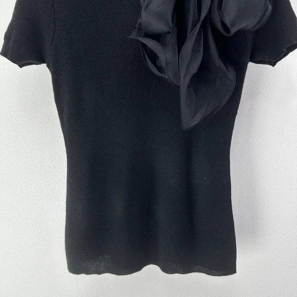 CC 2026 Bow Tie Short-Sleeve Shirt Viscose 361048