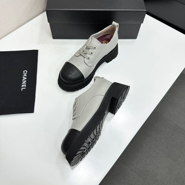 CC 26s Derby Loafer Black Grey Cowhide 925711