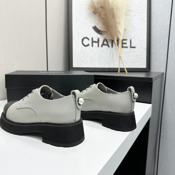 CC 26s Derby Loafer Black Grey Cowhide 925711
