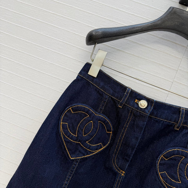 CC 26s Mini Skirt Dark Blue Denim 360877