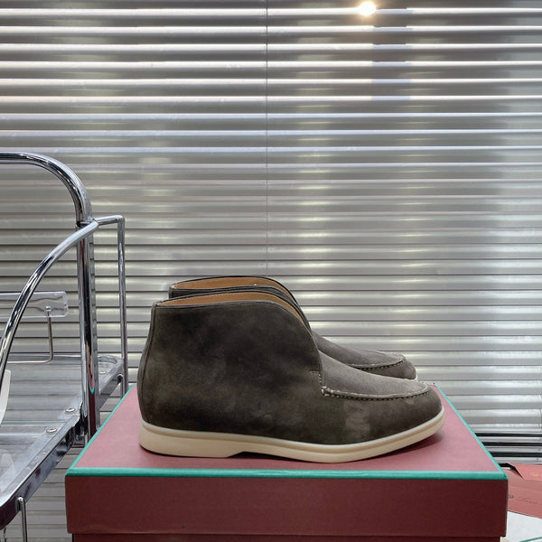open walk chukka boot cold stone suede