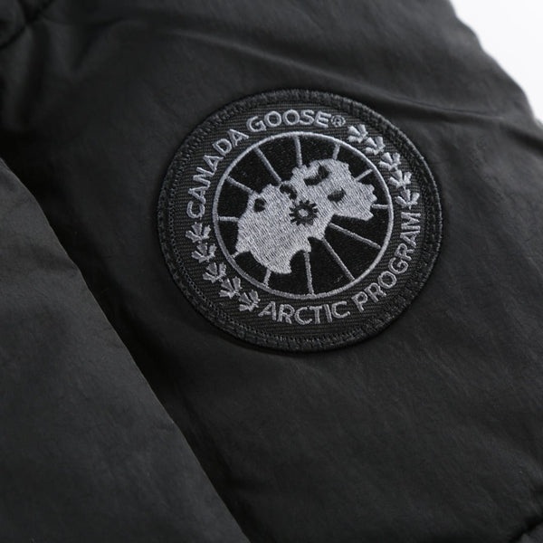 C. Goose Hooded Down Vest Black Polyester 0002