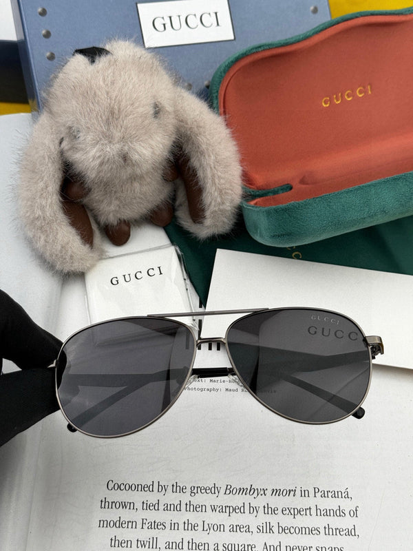AVIATOR FRAME SUNGLASSES G1203 IN METAL