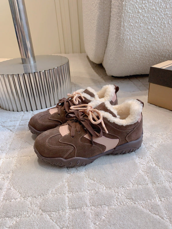 UGG Sneaker Pink Suede and Fleece 516900