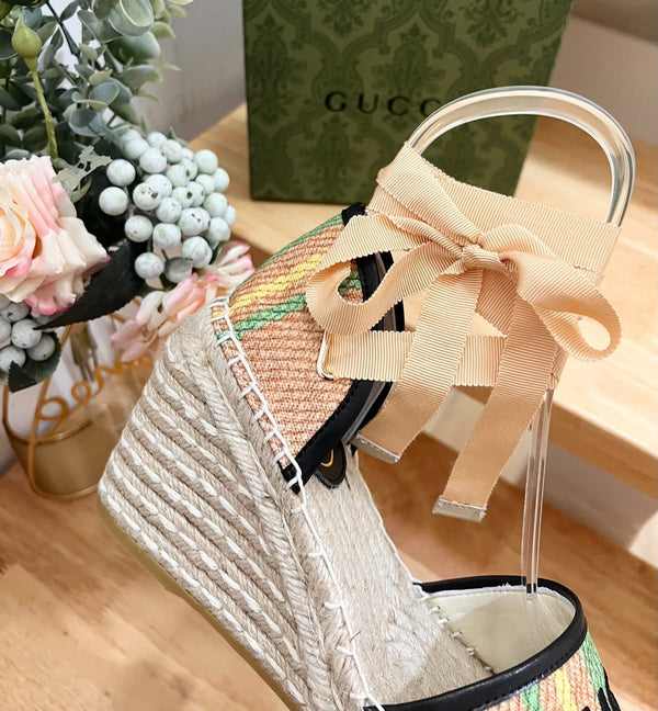 GG Double G High Sandals Shoes