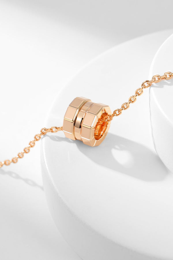 small ice cube necklace