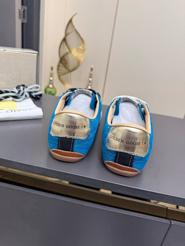 Golden Goose 26s True-Star Sneakers Blue Suede 735910