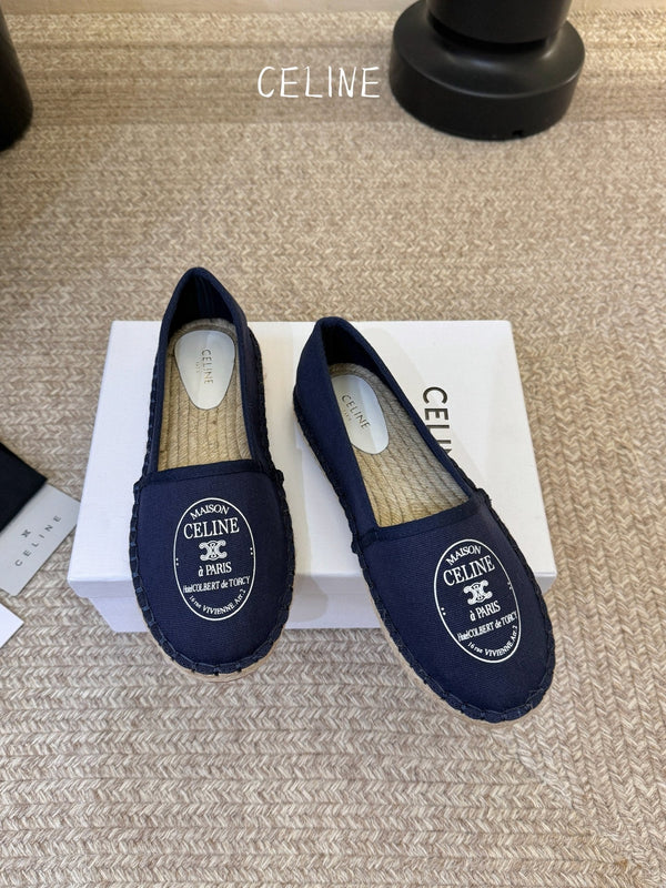 CL Maison Espadrilles Dark Blue Canvas 835905