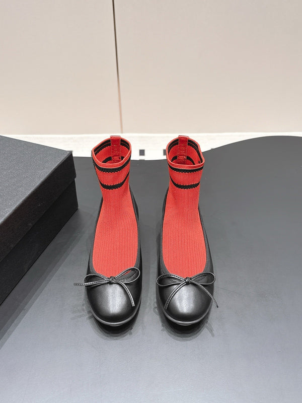 CC 26s Sneakers Black Red Lambskin Mesh 922674