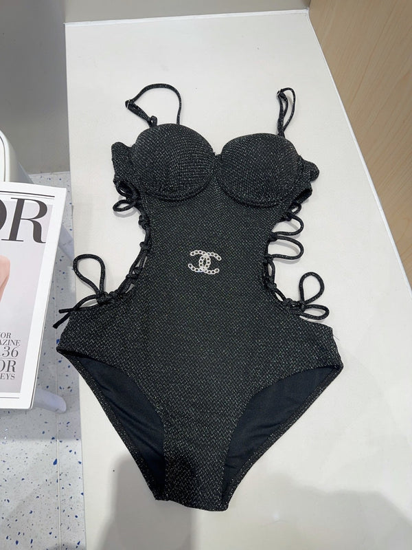 CC One-Piece Bikini Black 201874