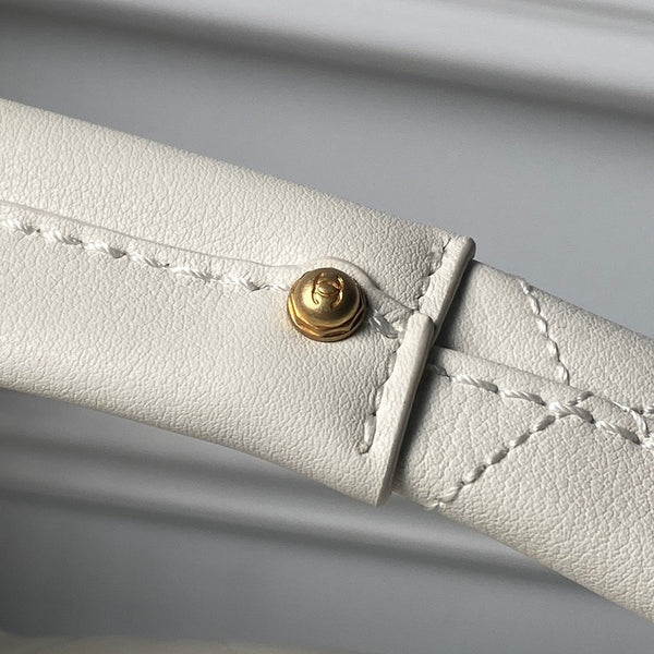 Chanel 2025 Bag 45cm White Calfskin 318232