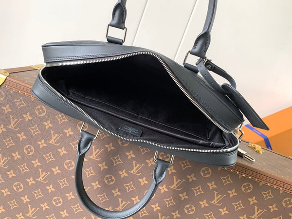 LV N40444 Porte-Documents Voyage NM Black Damier Infini Leather