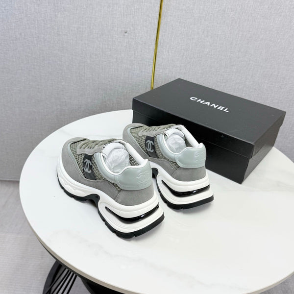 CC 26s Runners Sneakers Grey Mesh Suede 865807