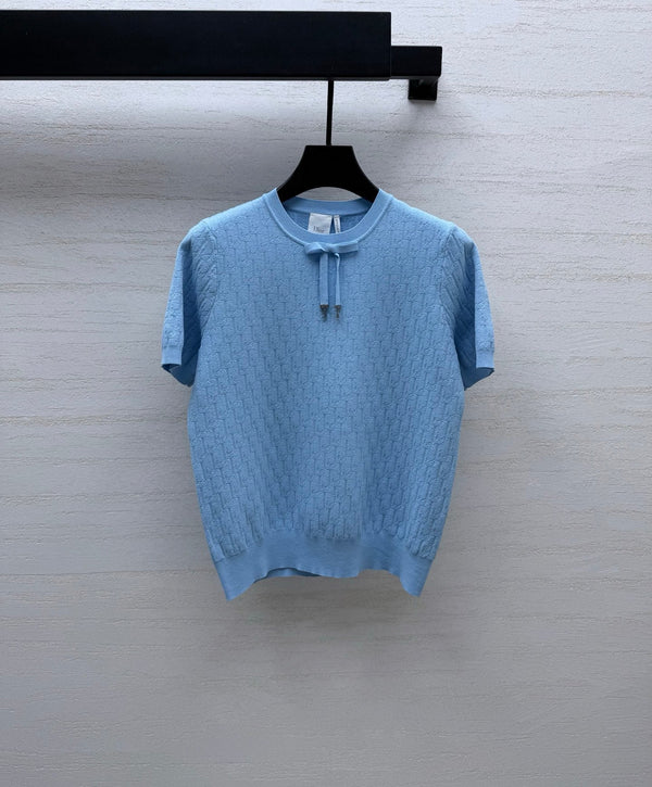 CD 26s Short-Sleeved Top Viscose Fabric Polyester 398076