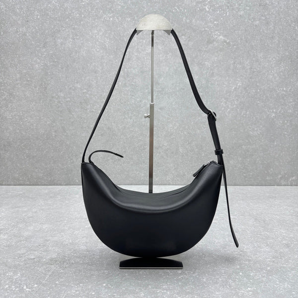 The Row 2025 Jouve Bag 34cm Black Calfskin
