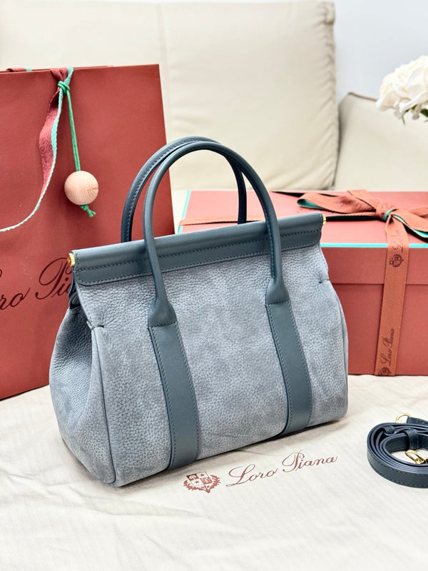LP Loom L25 Blue-Green Cowhide Sheepskin 282196
