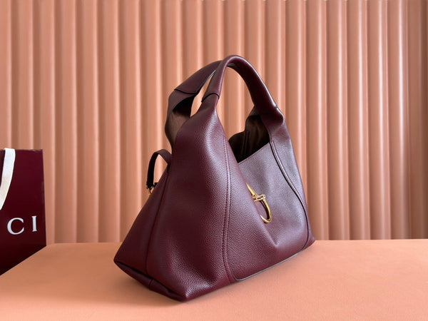 Gucci Softbit Shoulder Bag Rosso Ancora Red Calfskin 248331