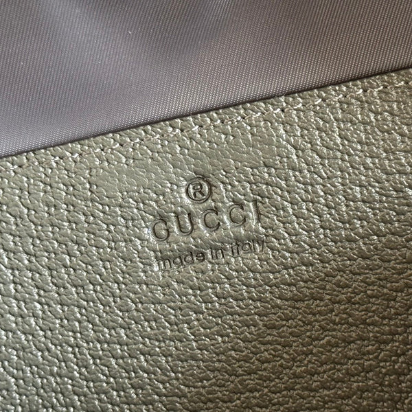 GG Ophidia Small Crossbody Bag Dusty Blue GG Monogram Fabric 272073