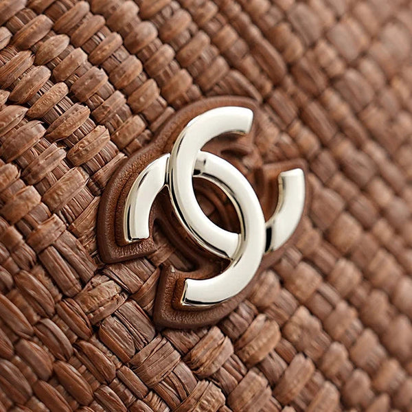 Chanel 26s Bag 21.5cm Straw Woven
