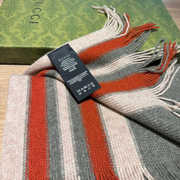 SCARF 180 CM COLORFUL KNIT WOOL 401256