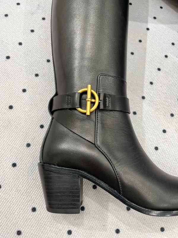 HM Justine 60 Boot Black Cowhide 954913