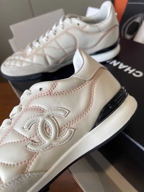 CC 26ss Low-Top Sneaker Light Pink Leather 623164