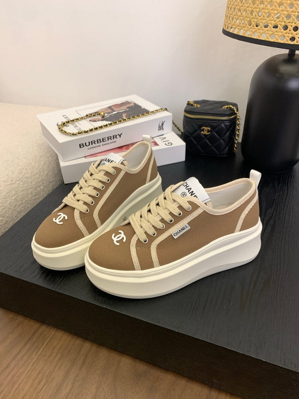 CC25 Sneaker Brown Beige Canvas 288785