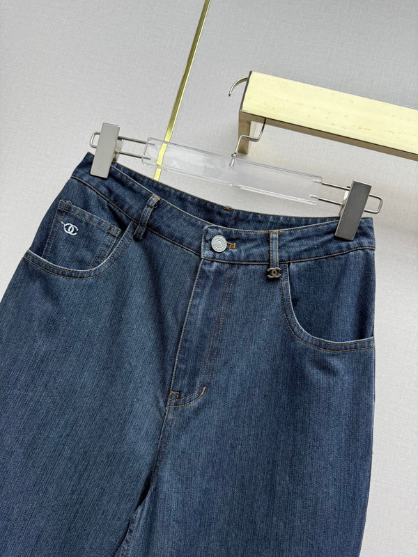 CC Fall Winter 2026 Straight Leg Jeans Dark Blue Denim 421781