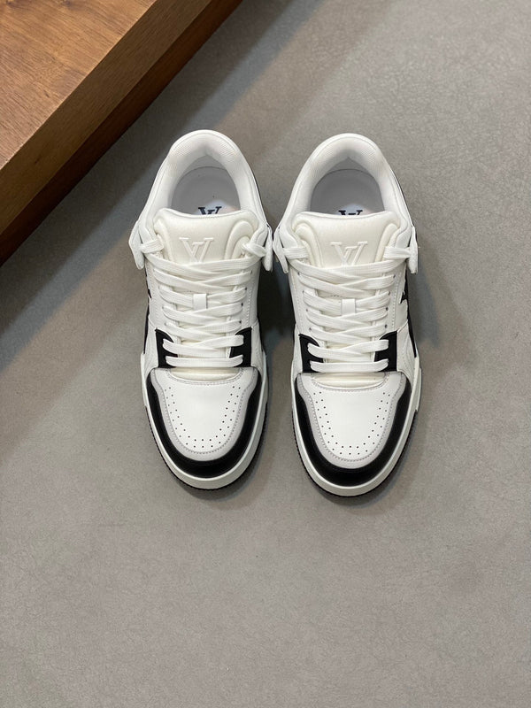 LV TRAINER BLUE WHITE SNEAKER