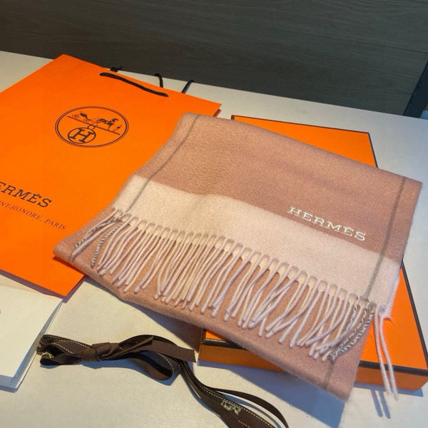Scarf 180 CM In Pink Mix Light Pink Cashmere 398202