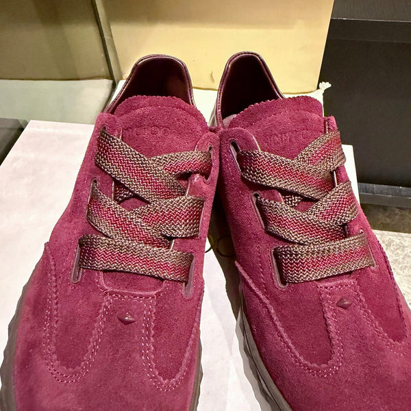Jimmy Diamond Light Flex Sneaker Burgundy Suede 715041