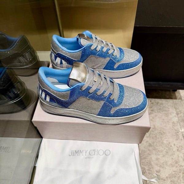 Jimmy Florent Sneaker Blue Grey Glitter 715040
