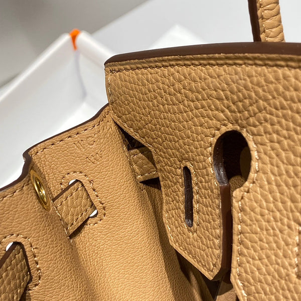 HM Birkin 20cm Chai Togo Leather Gold Hardware