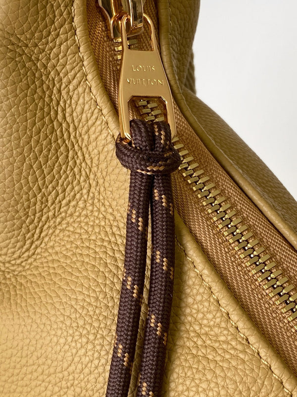 LV Hobo Cargo Bag Khaki Monogram Canvas & Cowhide GHW