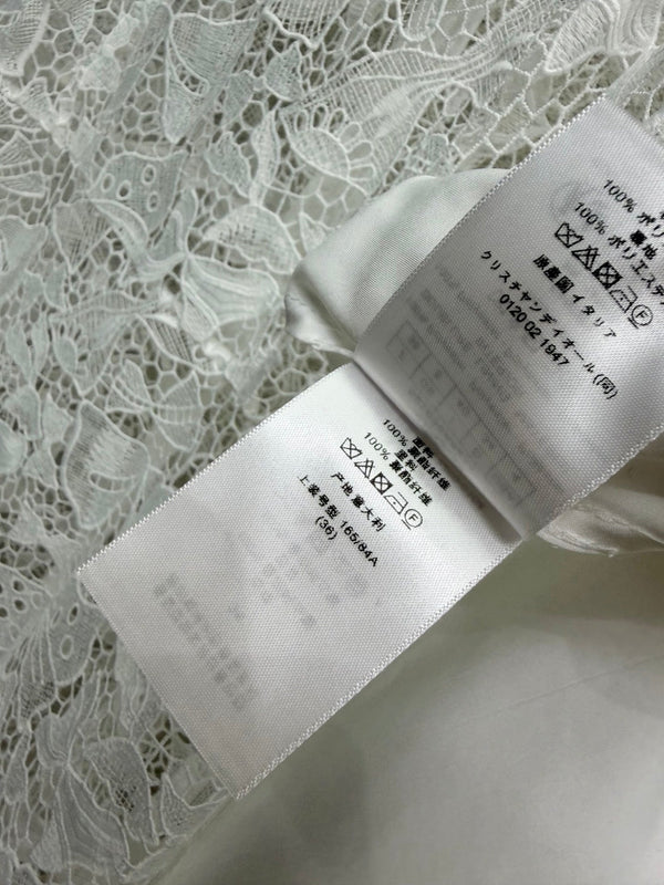 CD Water-soluble Floral Lace Long Dress 393910