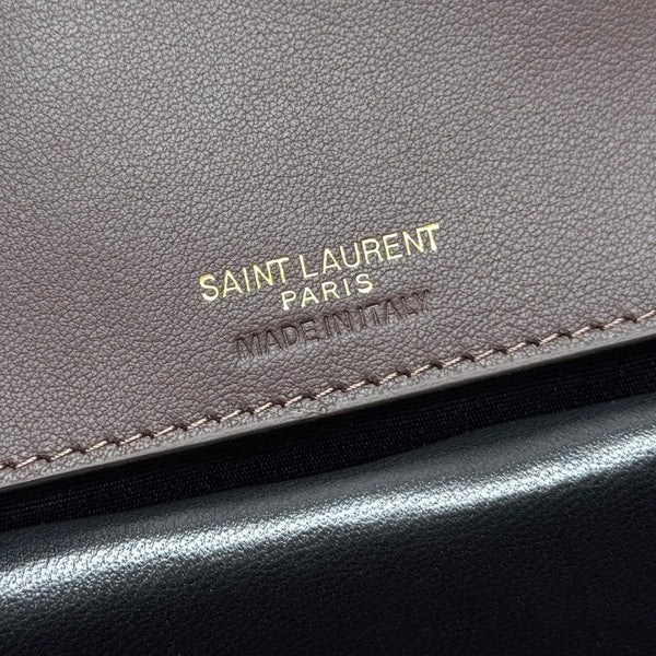YSL Loulou Small Bag 24cm Coffee Suede 285673