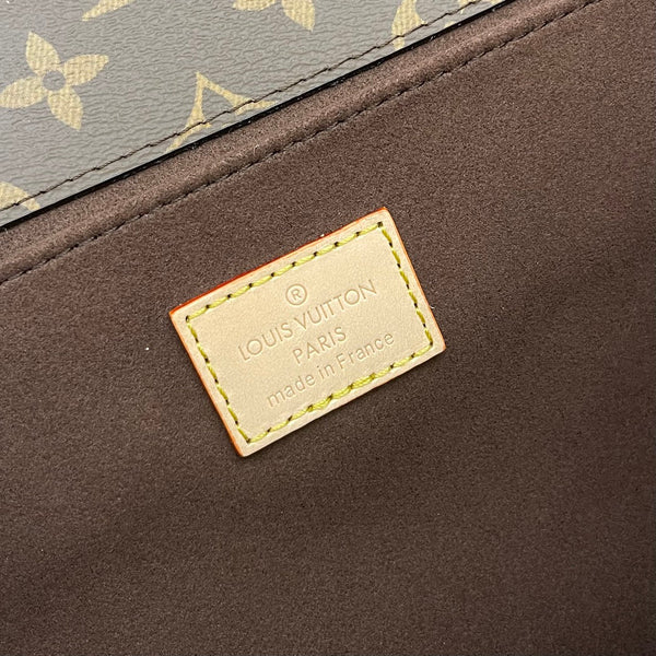 BLLV pochette metis 25 brown monogram canvas